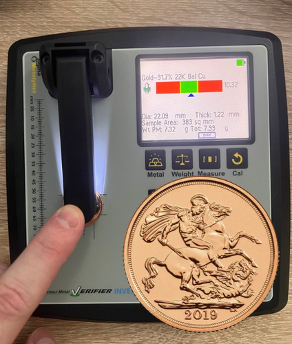 2019 full sovereign 22ct gold - 2019,
