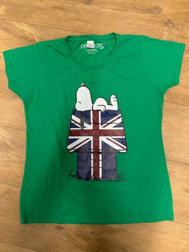 Peanuts union jack - hut, snoopy