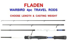 WARBIRD 4pc CARBON TRAVEL ROD