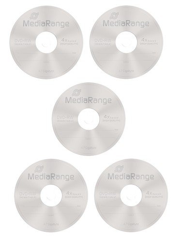 Mediarange dvd 7gb 120 - 5, 4.7gb