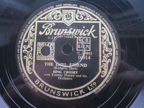Bing crosby rpm the - bing, girl