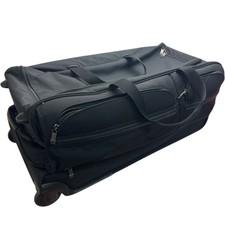 TUMI Black Nylon Duffle Bag