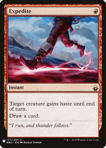 Expedite mtg the list - nm, mtg,