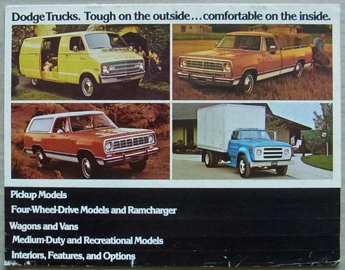 Dodge trucks usa 1976 sales - dodge,