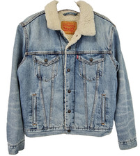 Levi Denim Sherpa jacket Blue