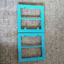  Dolls House Romside  Metal Double Opening Window and frame ~ 1960/70s vintage 
