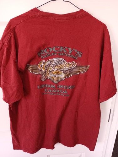 Harley davidson rocky t - davidson,
