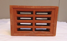 Air Brick Vent Bricks Vintage Terracotta Clay Louver  (FREE UK POSTAGE)