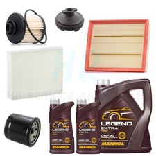 7L 0W30 & ALL FILTERS FULL SERVICE KIT FOR FORD MONDEO ZETEC 2.0 TDCI 2014+