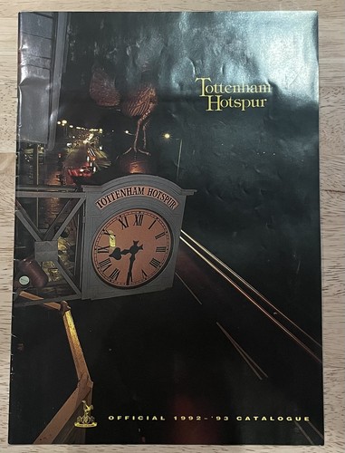 Tottenham official 1992 1993 - tottenham, 1992-1993