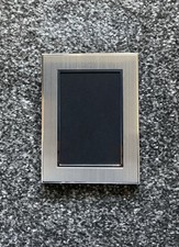 Shudehill Freestanding Silver Plated Small Photo Frame 3 x 2 Inch