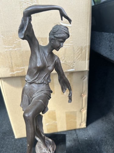 Art deco style bronze - style, lady