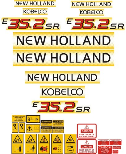 New holland kobelco e35 2sr - kobelco, e35.2sr