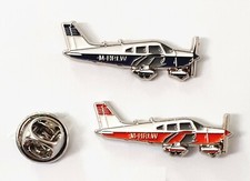 PIPER CHEROKEE Planes Lapel Pin Badges OR Cufflinks in Metal and Enamel  51/ 283