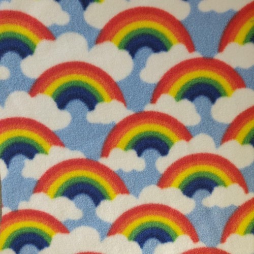Printed polar fleece fabric - printed,