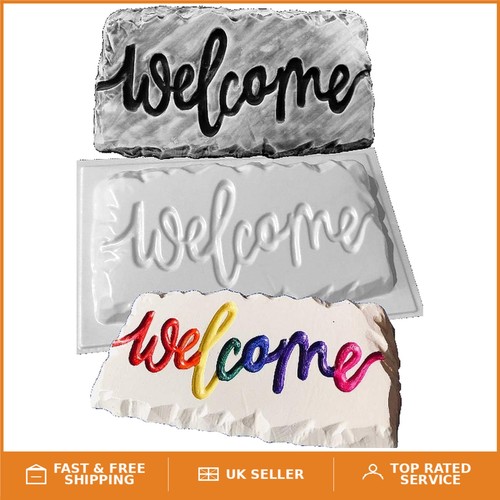 Elegant welcome stone concrete - elegant,