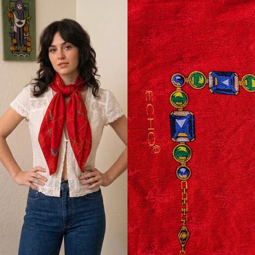 Vintage echo red silk - echo,