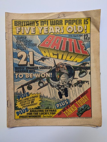 Battle action comic - action, 12th