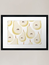 These Pears Framed Art Print
