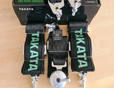 Takata 6 point harness - Black