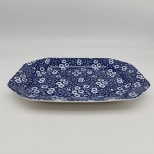Burleigh Blue Calico Platter