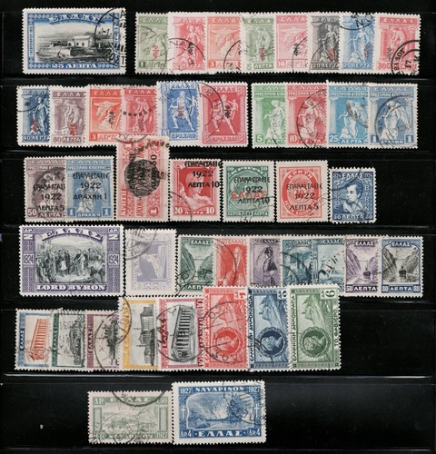 Greece stamps 1913 1927 - greece, stamps,