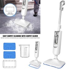 Hot steam mop cleaner - 12-in-1,