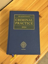 Blackstones Criminal Practice