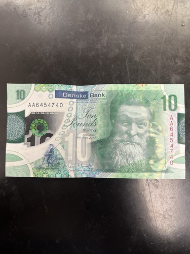 Pound note from the - a,