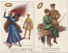 2 x Original Fred Spurgin