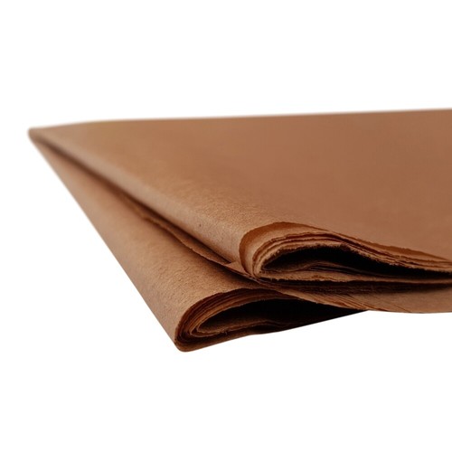 500x750mm brown tissue paper - brown,