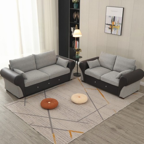 Upholstered fabric seater - fabric,