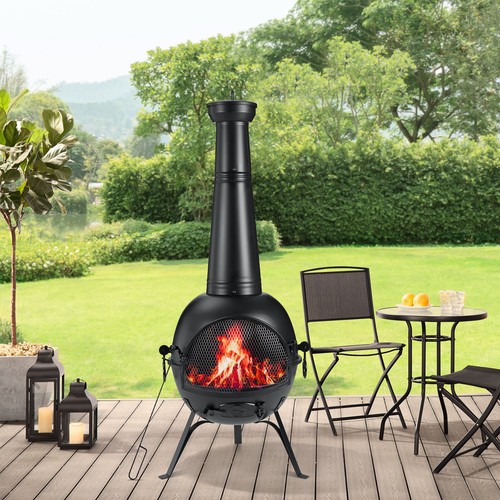 55in outdoor fireplace - 55in,