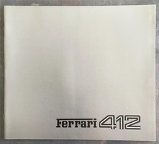 FERRARI 412 LF Car Sales