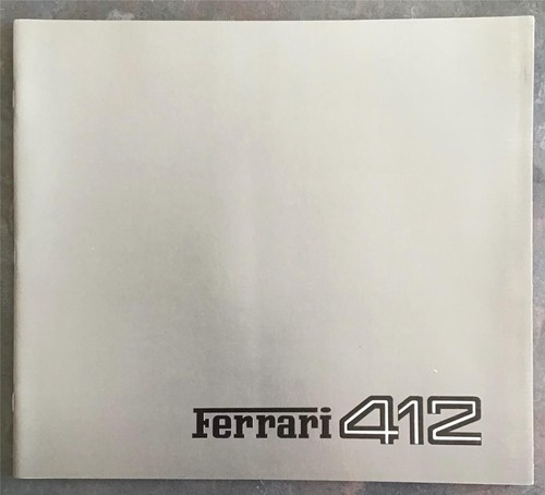 Ferrari 412 car sales - ferrari, lf