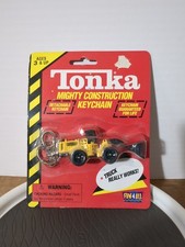 Tonka Front Loader  Keychain Mighty Construction 1998 