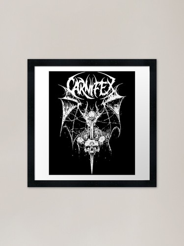Carnifex framed art print - framed,