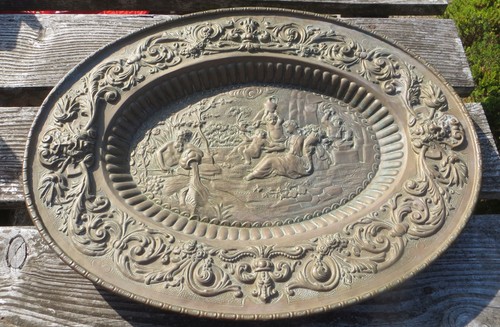 Large vintage antique - large, brass