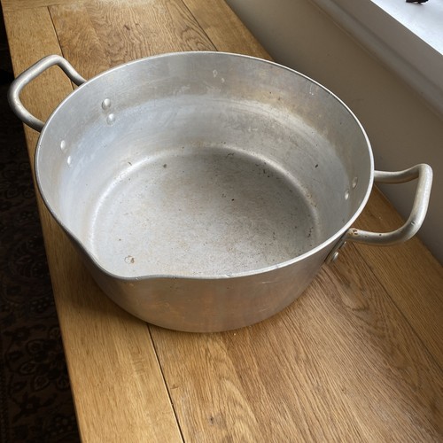 Vintage aluminium preserve - vintage,