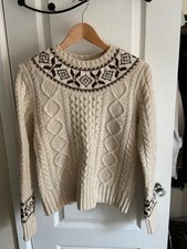 ralph lauren wool fairisle jumper S