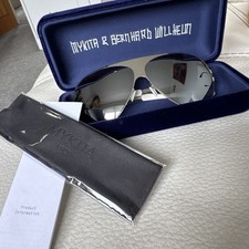 Mykita Bernhard Willhelm Xaver  F9  silver Flash Sunglasses