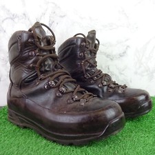 Iturri Boots Size 7L Mens Hiking Cold Wet Weather Military Leather Army Goretex