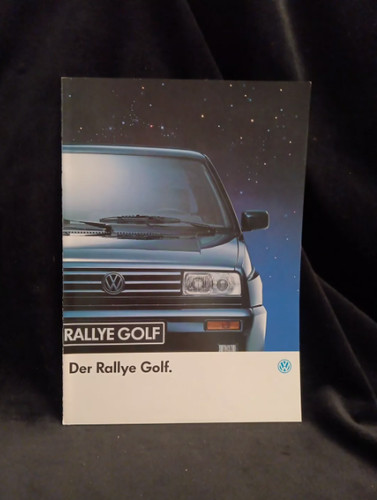 Golf gti rallye rally - vw,