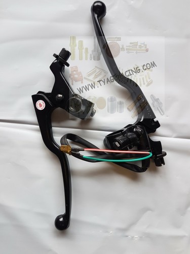 Brake lever with - switch, yoke