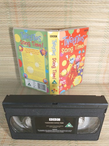 Tweenies song time video vhs - video,