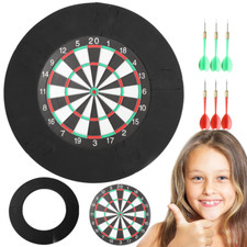 17" DOUBLE SIDED DART BOARD
