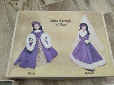 Dolls Through the Ages - 3 x Vintage doll dressmaking kits with dolls  *RARE*