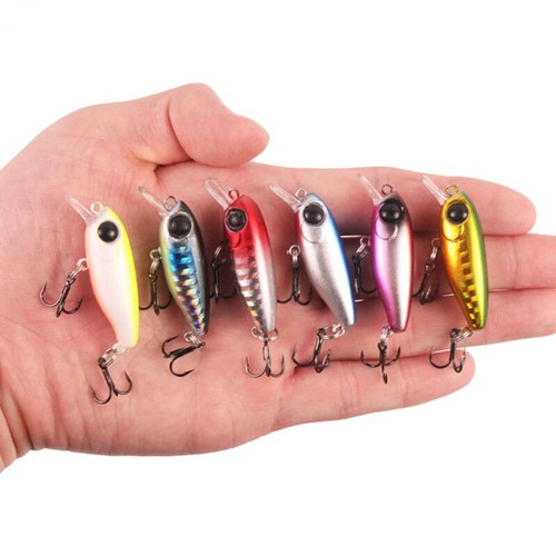 6pcs micro minnow bait - micro, 4.5cm