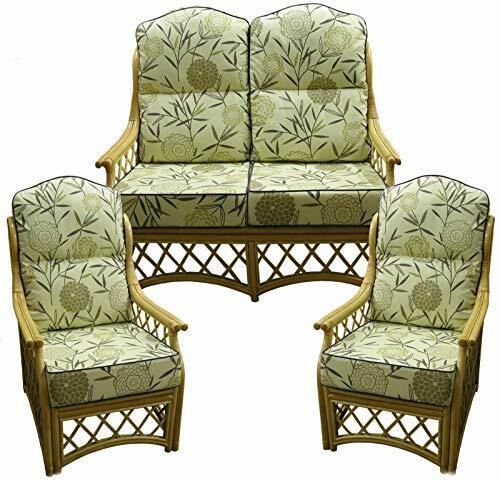 Filled chair cushion cane - filled,
