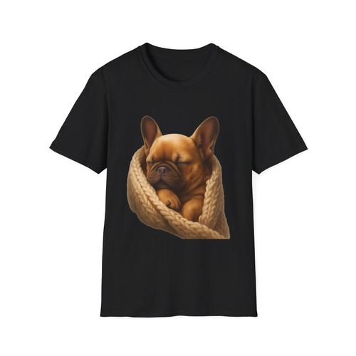 Sleeping french bulldog puppy - french,